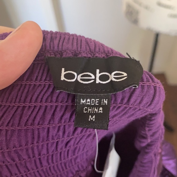 Bebe Purple Embellished Long Maxi Dress - Picture 5 of 13